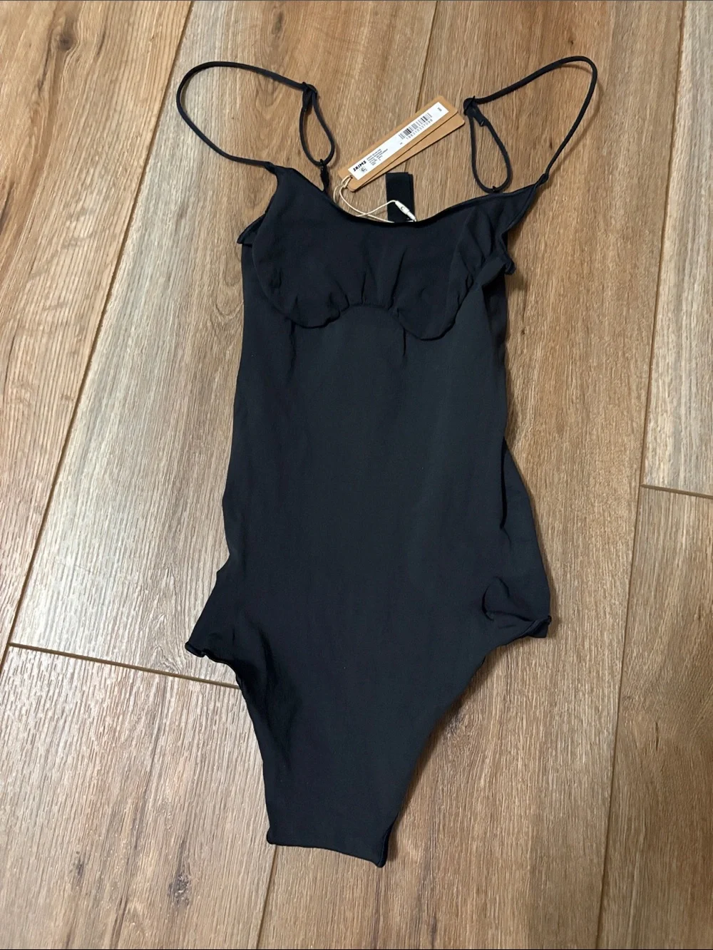 Sheer seamless thong bodysuit